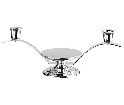 3 in 1 silver candle holder
