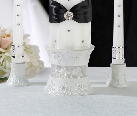 3 piece candle holder set