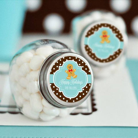 Winter Theme Mini Candy Jars