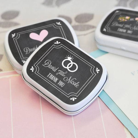 chalkboard mint tins