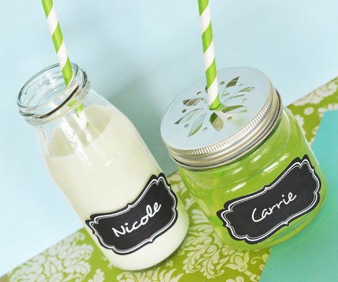 Chalkboard Vinyl Sticker Labels