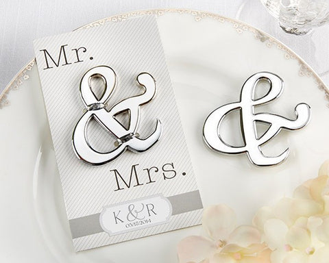 Mr and Mrs Ampersand Bottle Opener