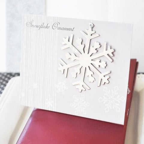 Snowflake Ornament Wedding Favor