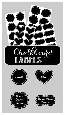 Chalkboard Vinyl Sticker Labels