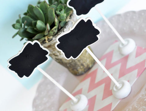 Standing Chalkboard Place Cards