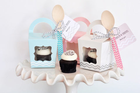 Chevron Wooden Spoons (set of 20)