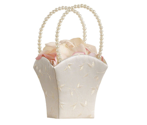 Elegant Flower Girl Basket