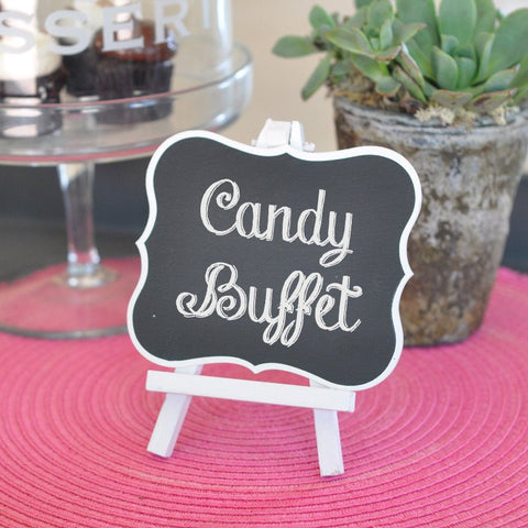Framed Chalkboard Place Cards