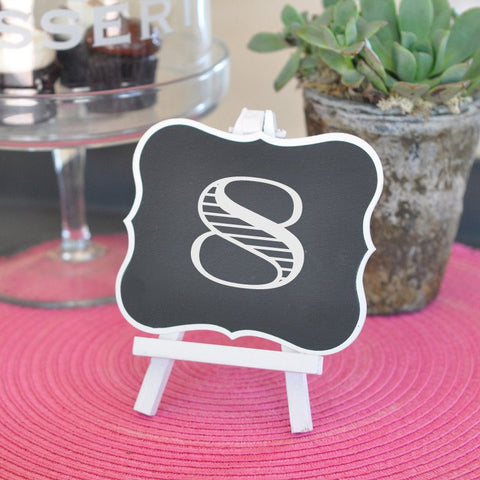 Framed Chalkboard Place Cards