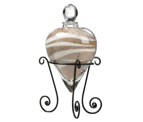 Heart Unity Sand Vase with Stand