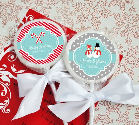 Winter Theme Lollipops