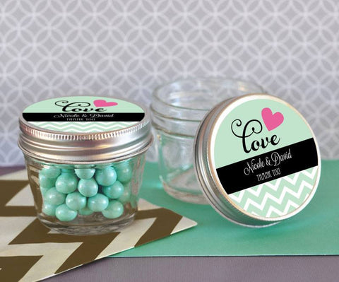 Personalized Mini Mason Jars