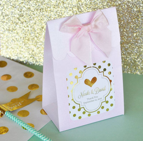 Personalized Metallic Foil Candy Bags