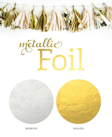 Personalized Metallic Foil Candy Bags