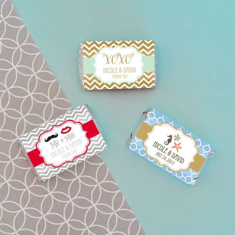 Miniature Hershey Bar Wrappers