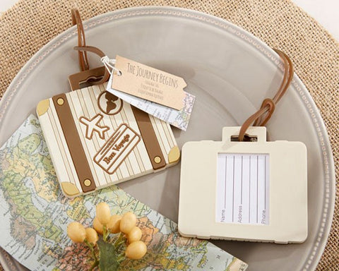 Vintage Suitcase Luggage Tag
