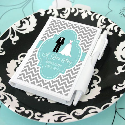 Personalized Notebook Wedding Favors