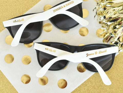 Personalized Wedding Sunglasses