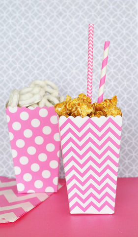Mini Popcorn Boxes (12 Pieces / Set)