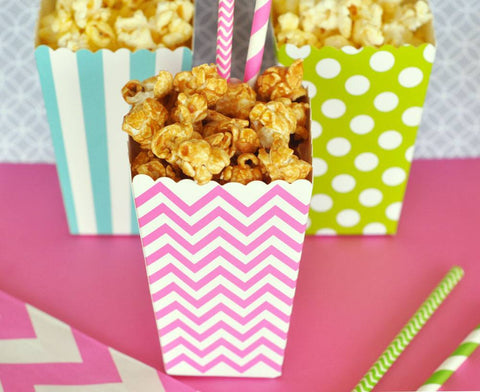 Mini Popcorn Boxes (12 Pieces / Set)