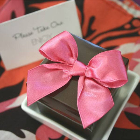 Satin Ribbon Bows (set of 12)