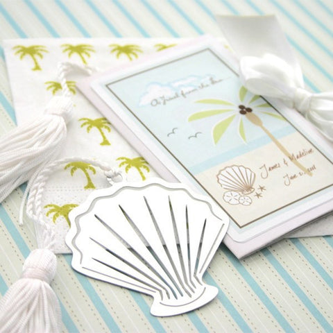 Personalized Seashell Bookmarks