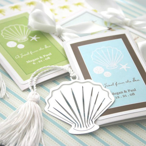 Personalized Seashell Bookmarks