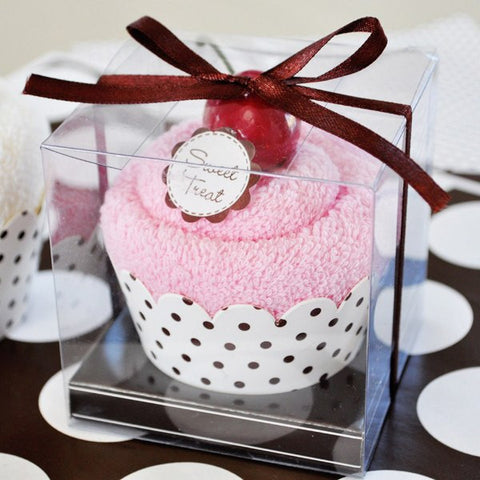 Towel Cupcake Favors