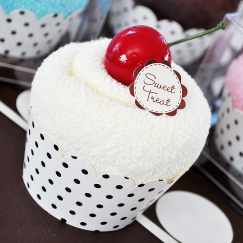 Towel Cupcake Favors
