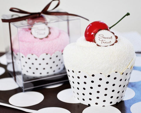 Towel Cupcake Favors