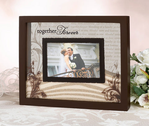 Unity Sand Frame with Together Forever design