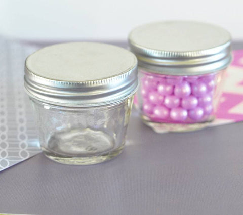 DIY 4 oz Mini Mason Jars (Blank)